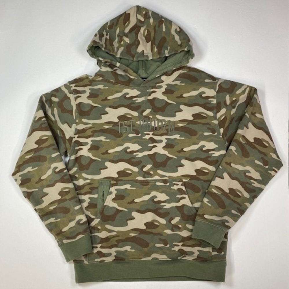 1st Phorm Hoodie Camouflage Camo Pullover Activewear Casual Streetwear